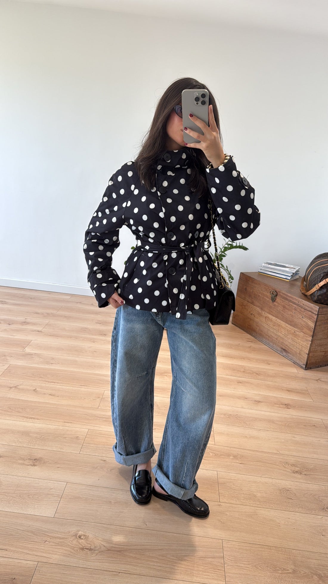 TRENCH NOIR « LOUISA »