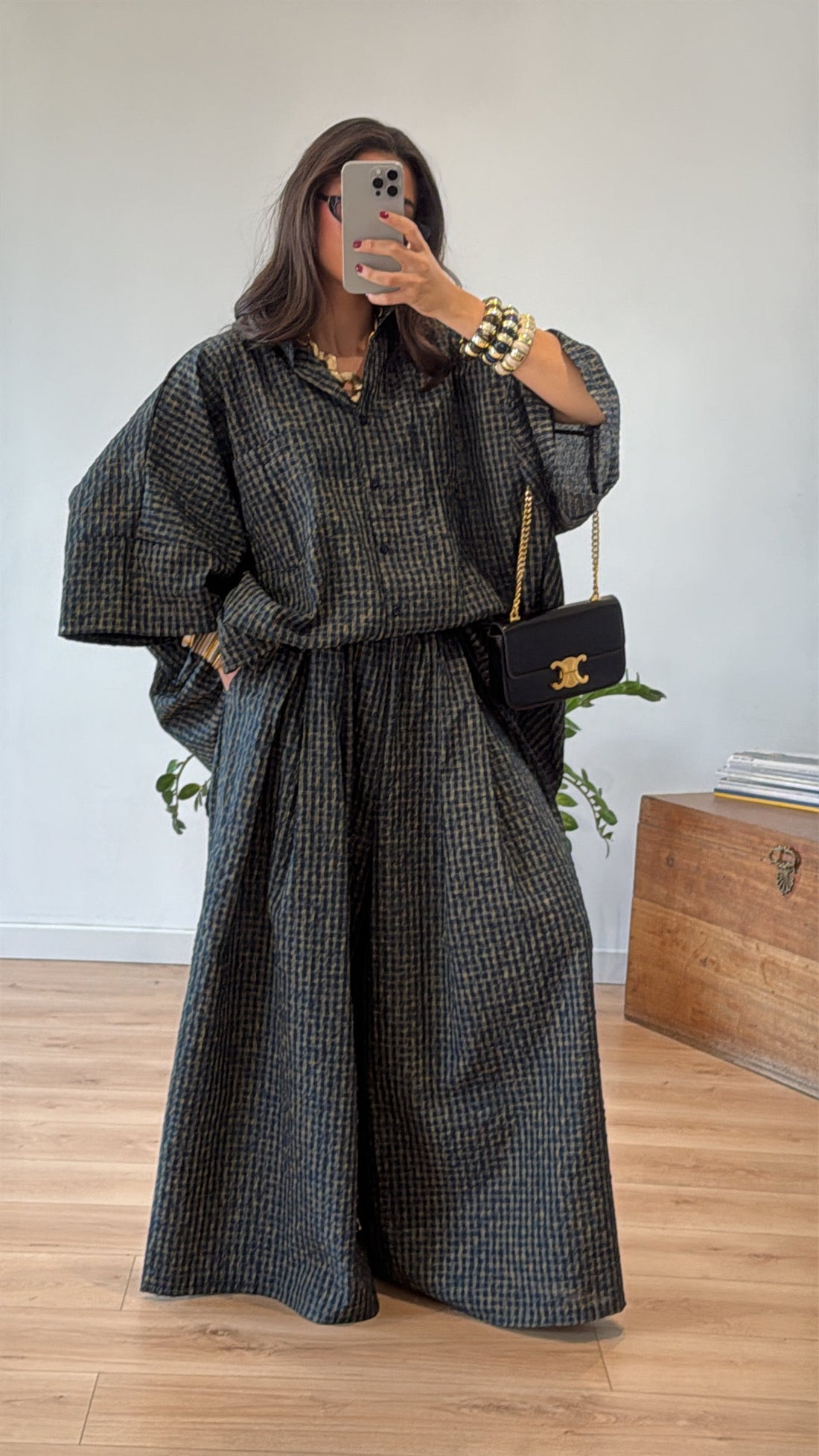 ENSEMBLE KAKI « PAOLA »