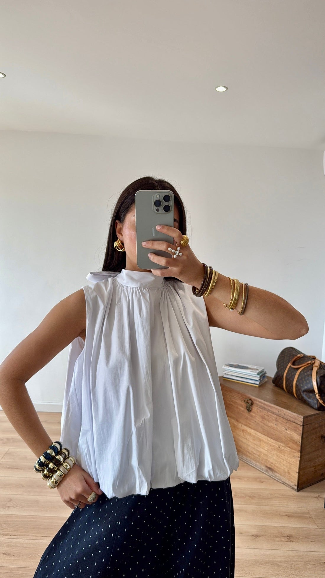 BLOUSE BLANCHE « REBECCA »